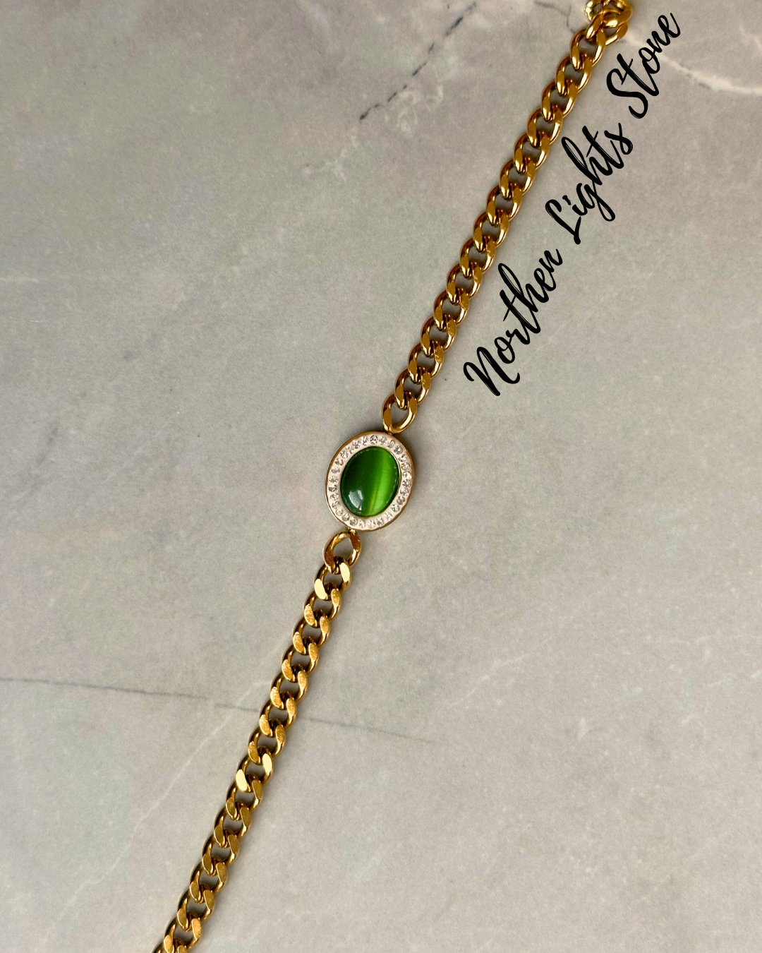 Northern Lights Stone Loose Bracelet