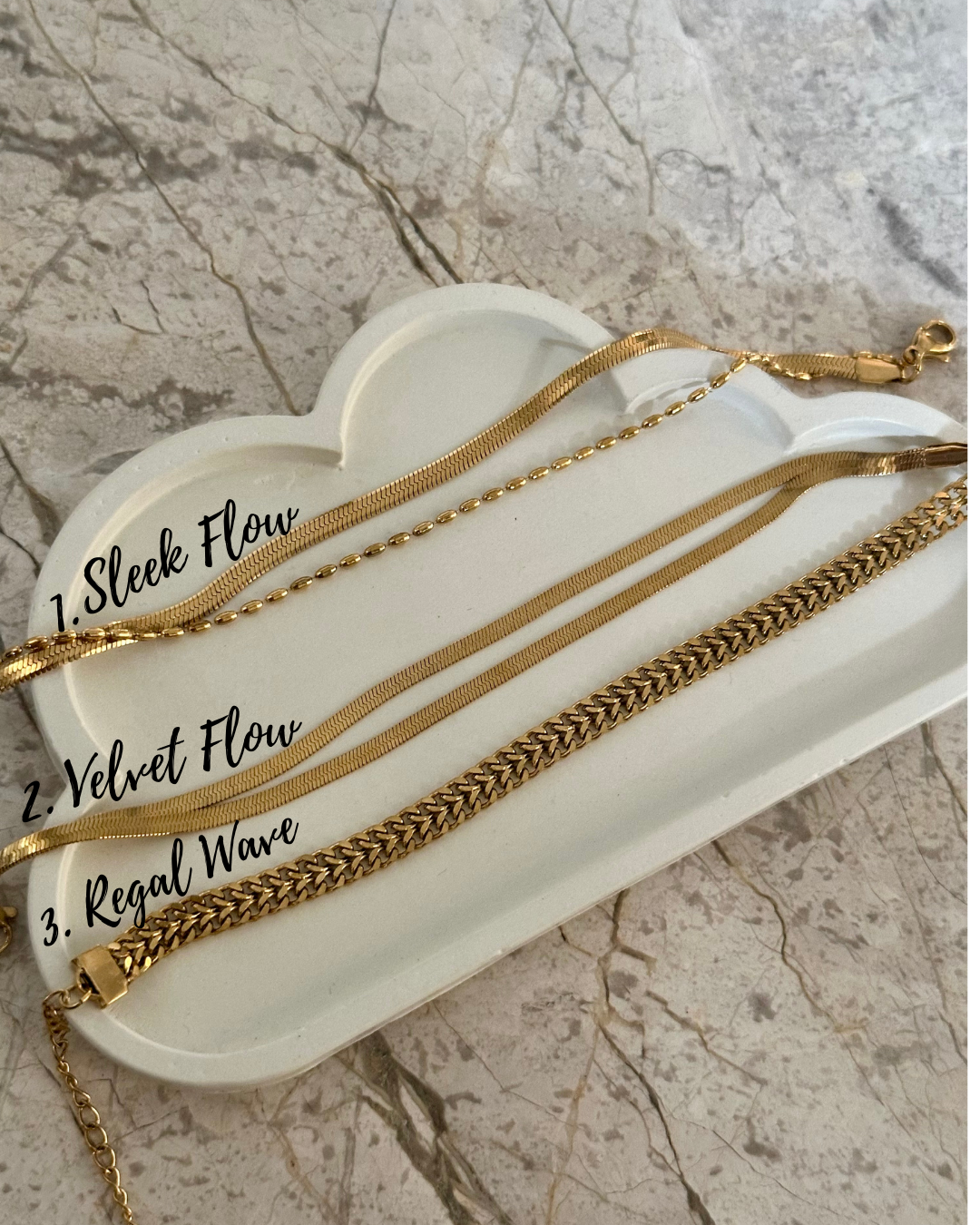 Golden Serenity Loose Bracelet Collection
