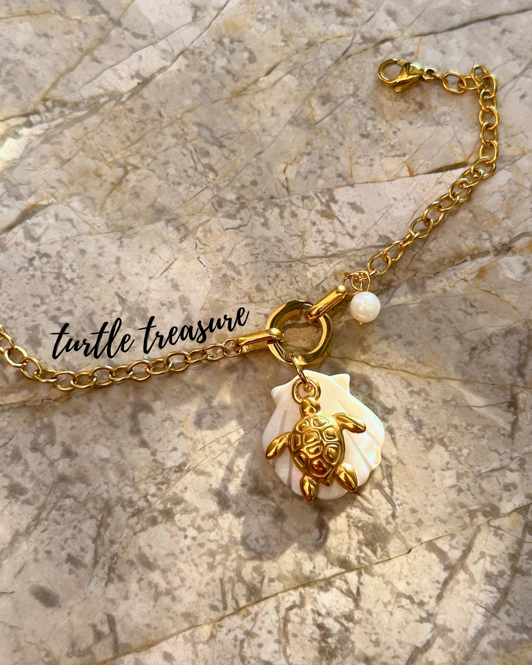 Turtle Treasure Loose Bracelet