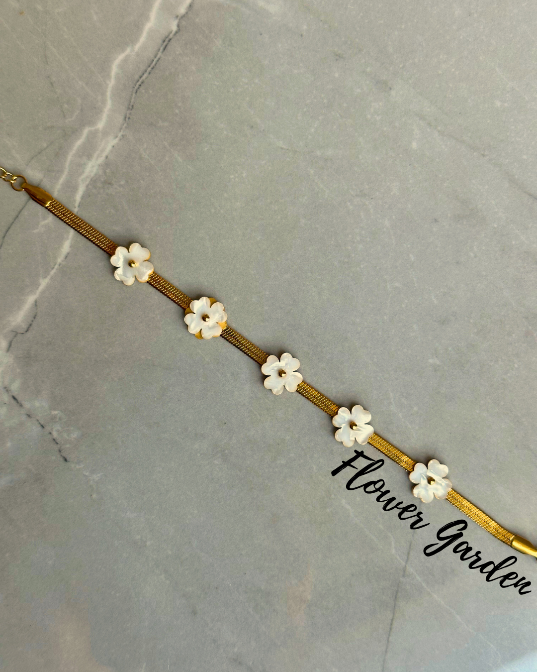 Flower Garden Loose Bracelet