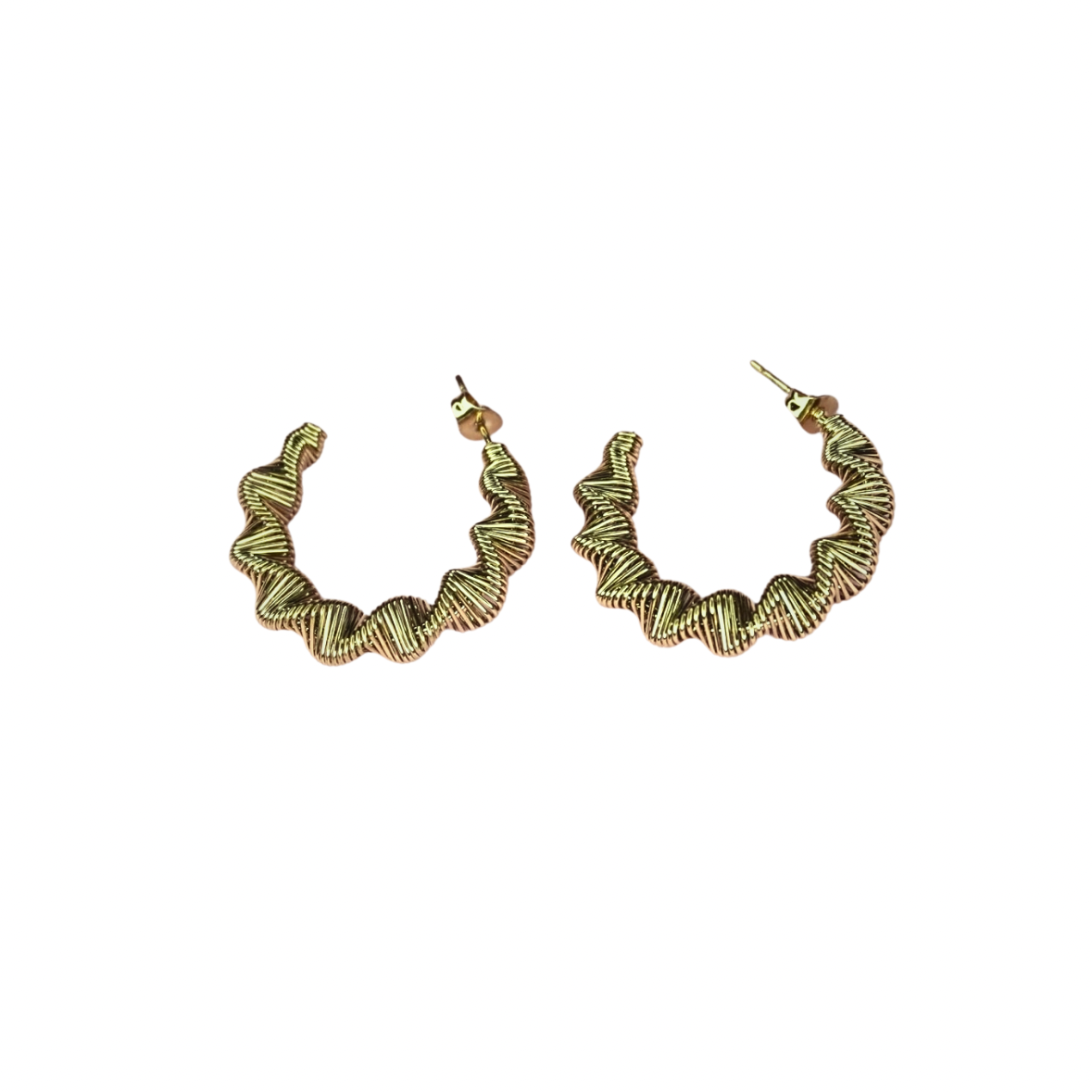 Zig Zag Hoops