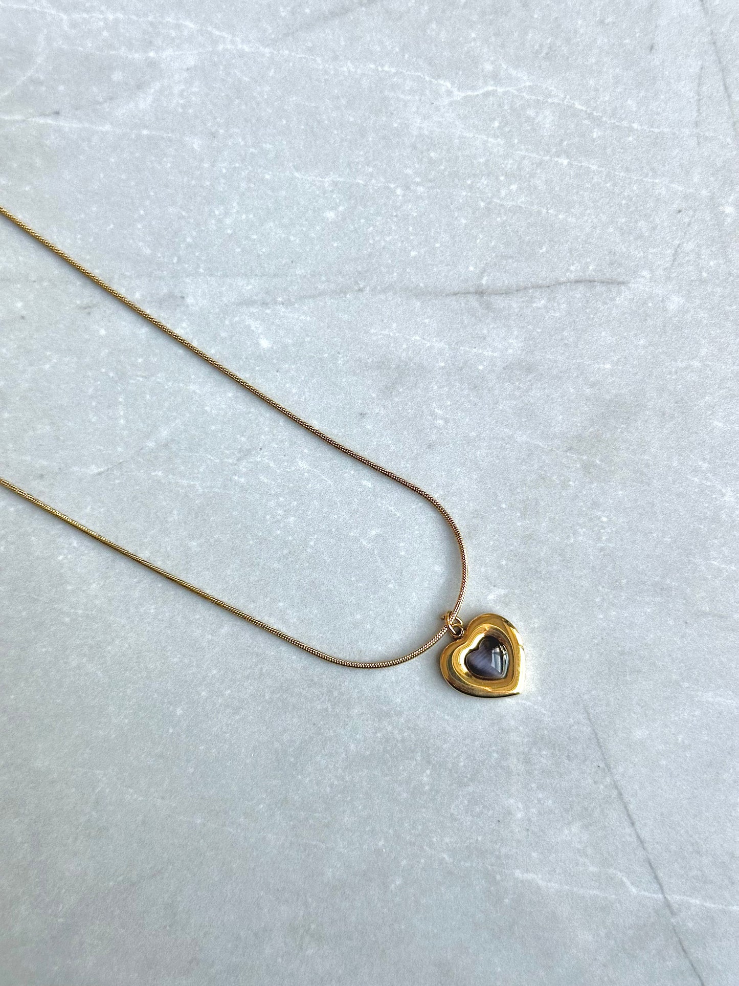 Heart Stone Neckpiece